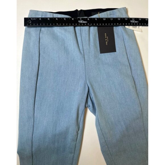 Rag & Bone Light Blue Slim-Fit Trousers Size 4, NWT - Picture 8 of 11